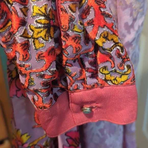 Aratta burnout velvet top l - Picture 5 of 6